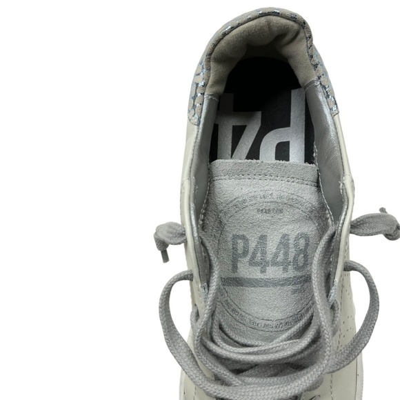 P448 Thea Platform Leather Sneaker - Picture 14 of 16